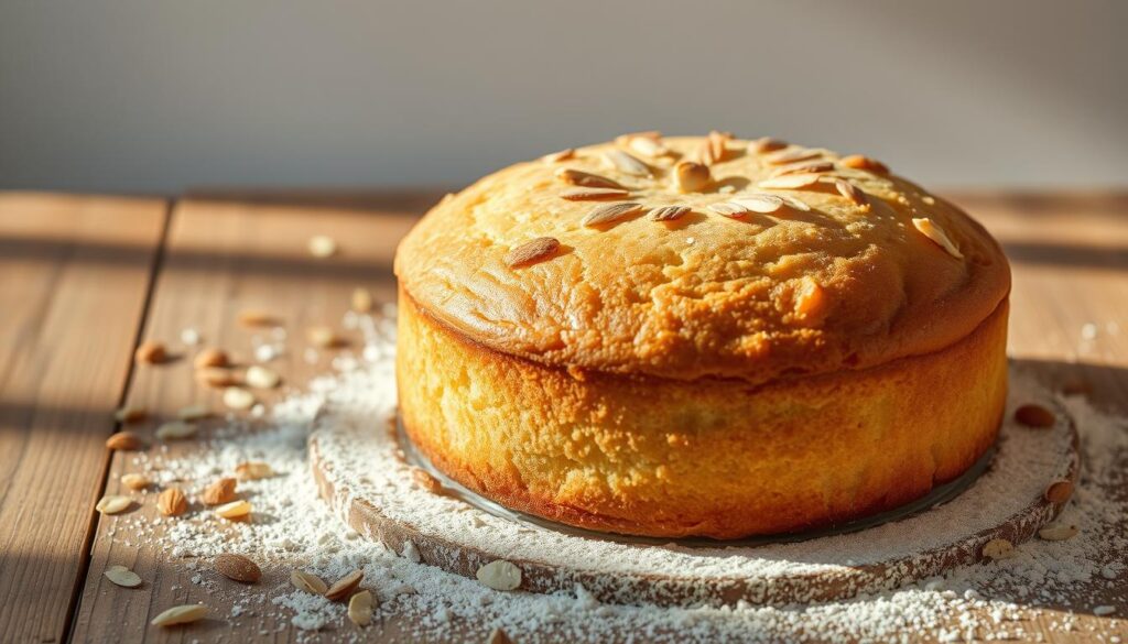 almond cake with almond flour