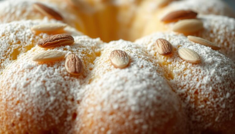 almond flavored cake