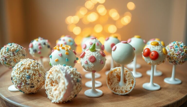 birthday cake pops