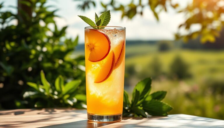 Easy Peach Lemonade