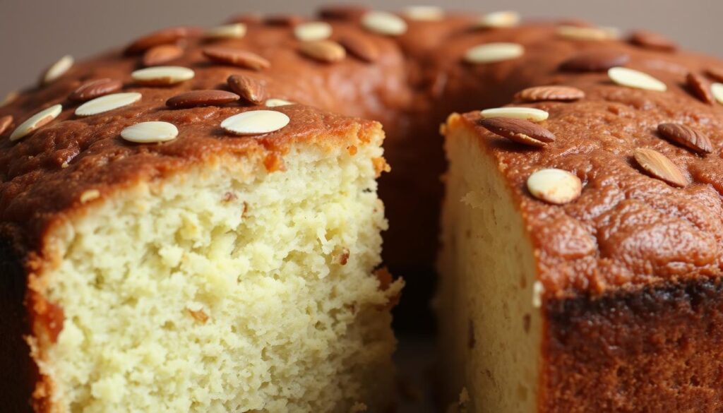 almond flavored cake
